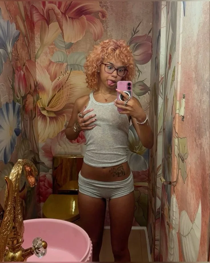 Sexy skinny petite mixed baddie image 10