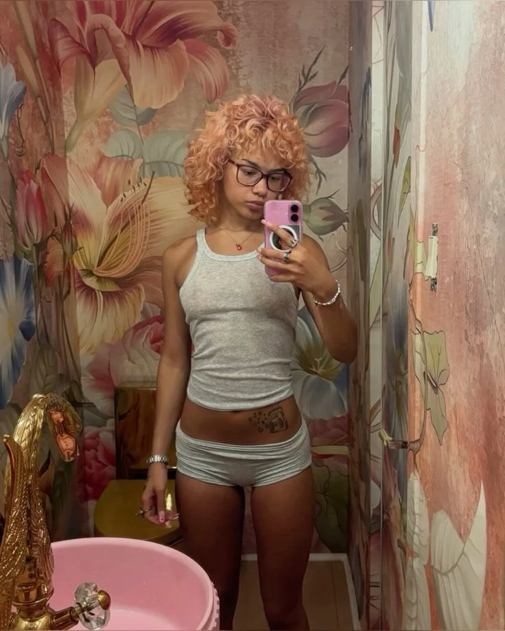 Sexy skinny petite mixed baddie image 11