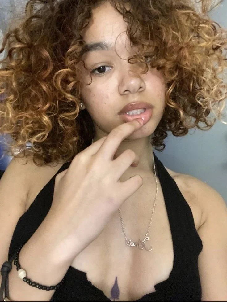 Sexy skinny petite mixed baddie image 12