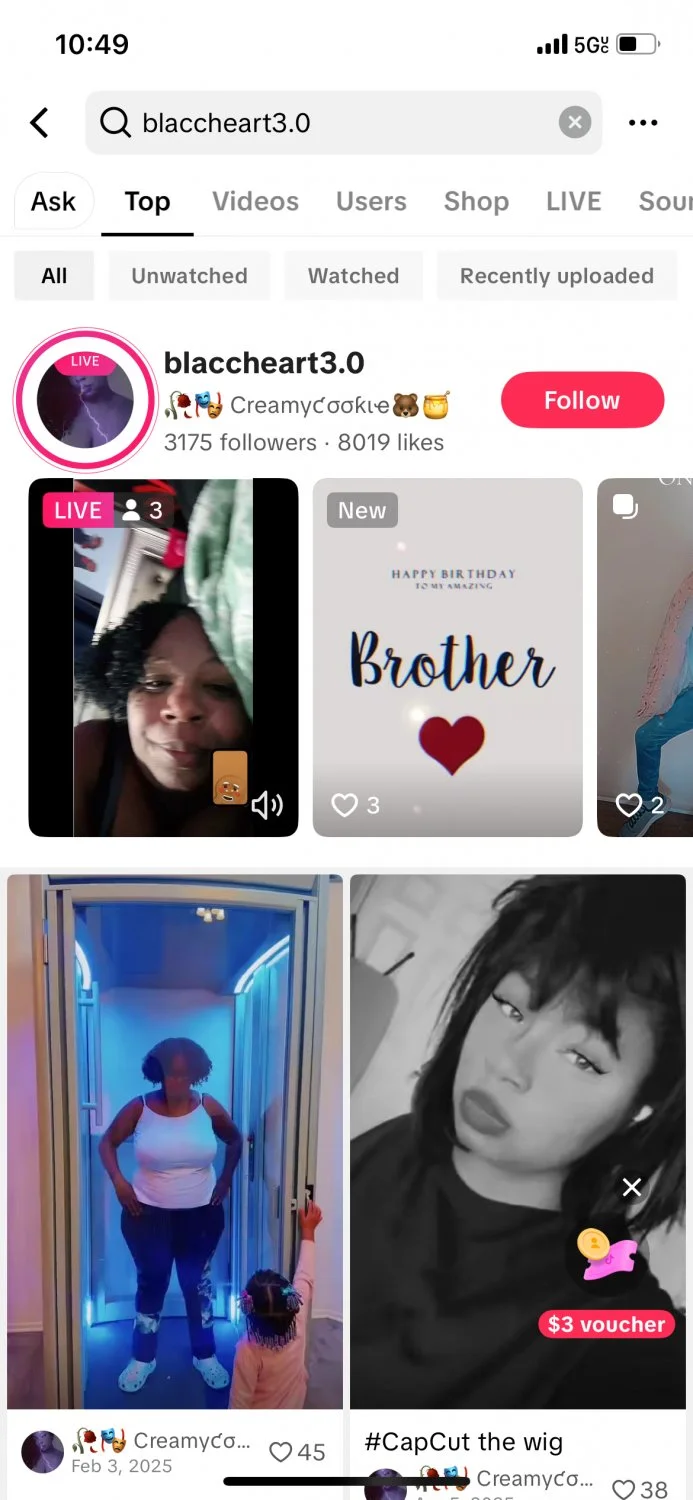 Ebony from TikTok caught On Live…… image 2