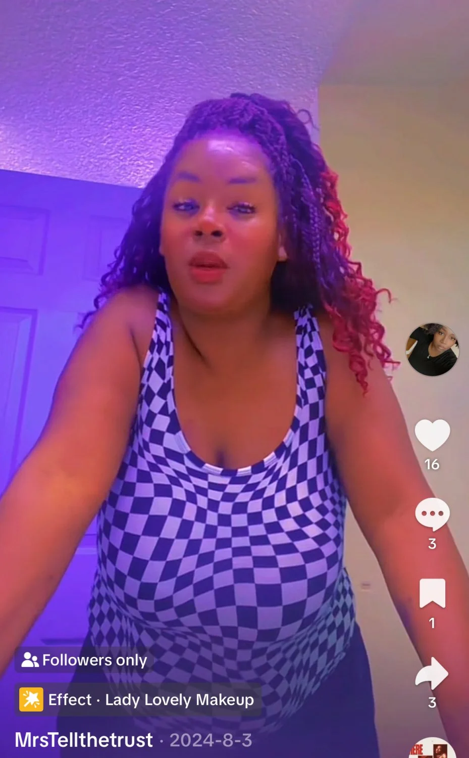 Ebony from TikTok caught On Live…… image 4