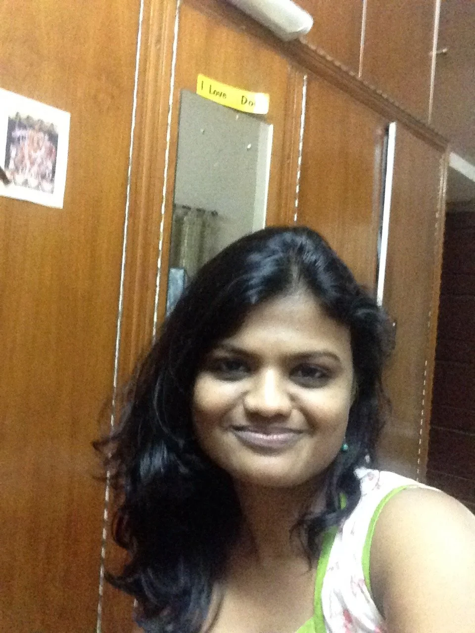 Young Namrata shows her perky brown tits image 18