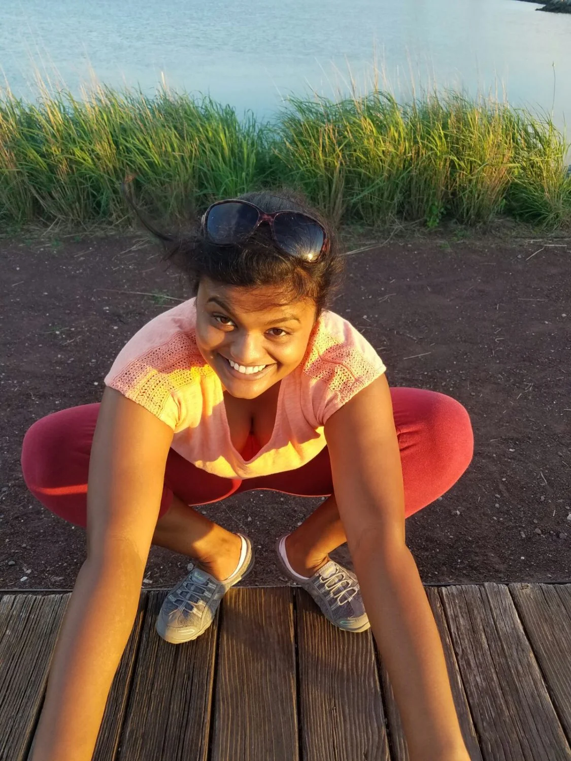 Young Namrata shows her perky brown tits image 19