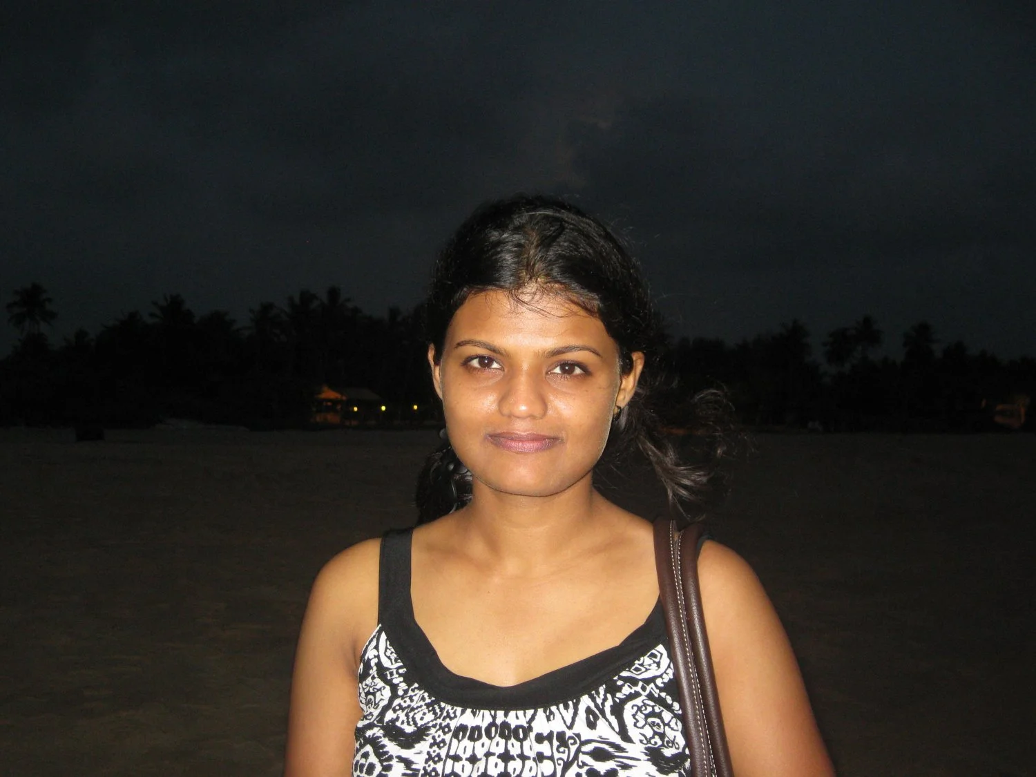 Young Namrata shows her perky brown tits image 22