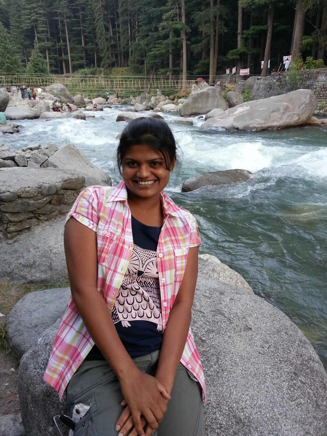 Young Namrata shows her perky brown tits image 26