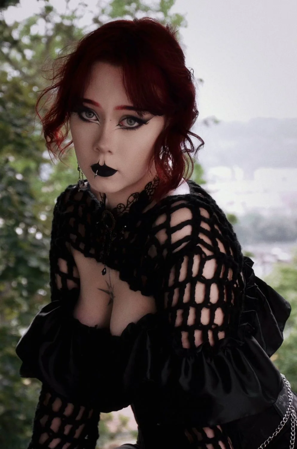 Katya's goth slut sister Ksenia image 8