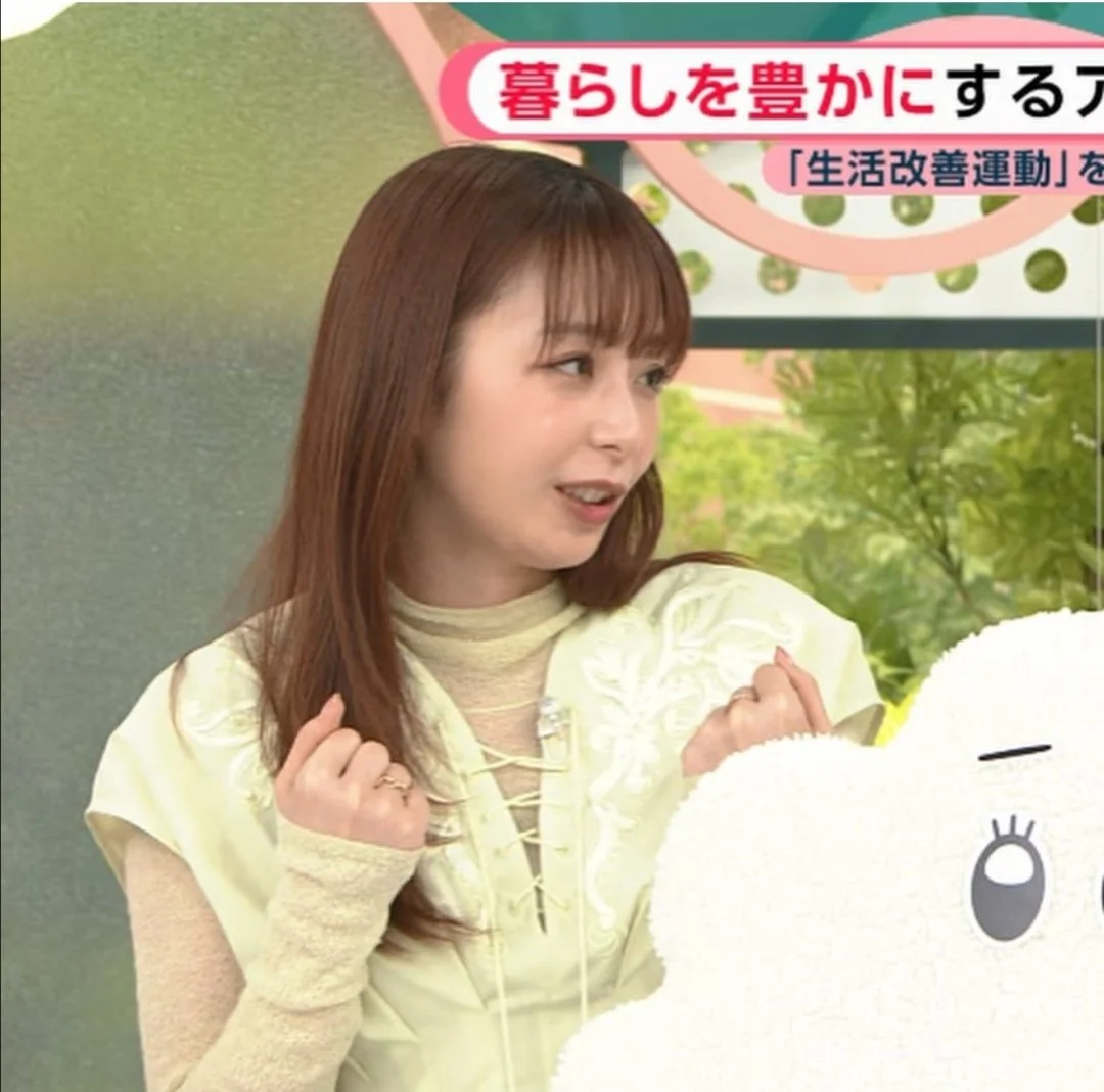🔚Japanese　顔抜き　アナウンサー　宇垣美里　ソフトエロ　一発やりたい image 16