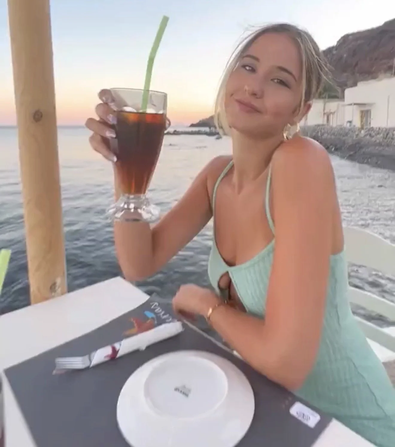 Cute teen gets fucked on vacation main image