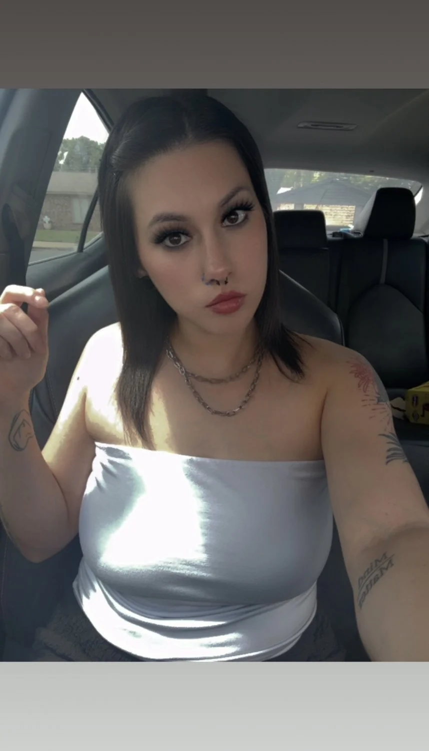 Pretty white girl toes and titties image 4