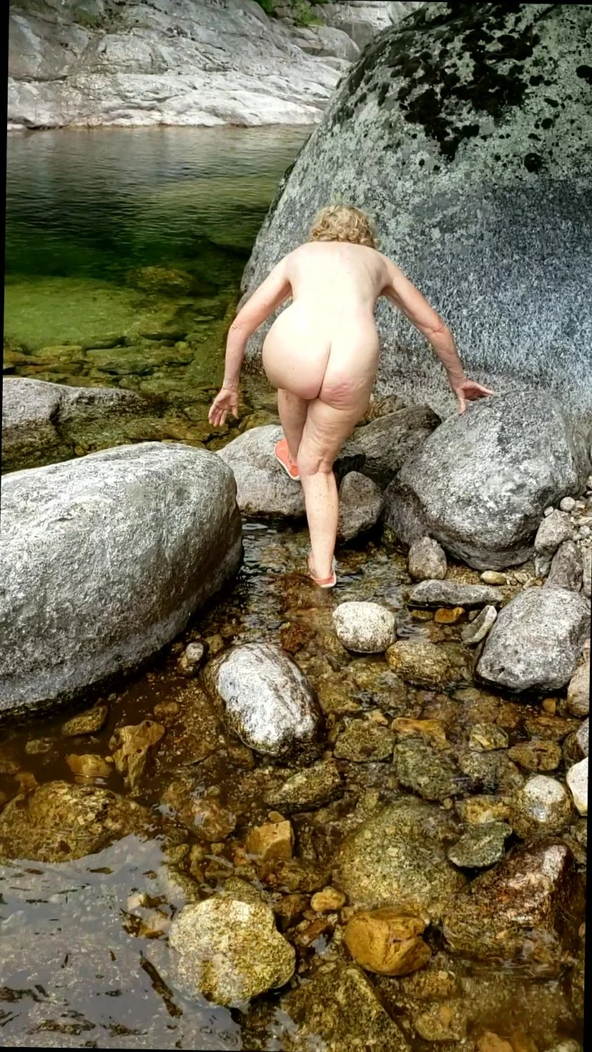 Some more of cheating granny nurse Solange outdoor-Many more to come image 13