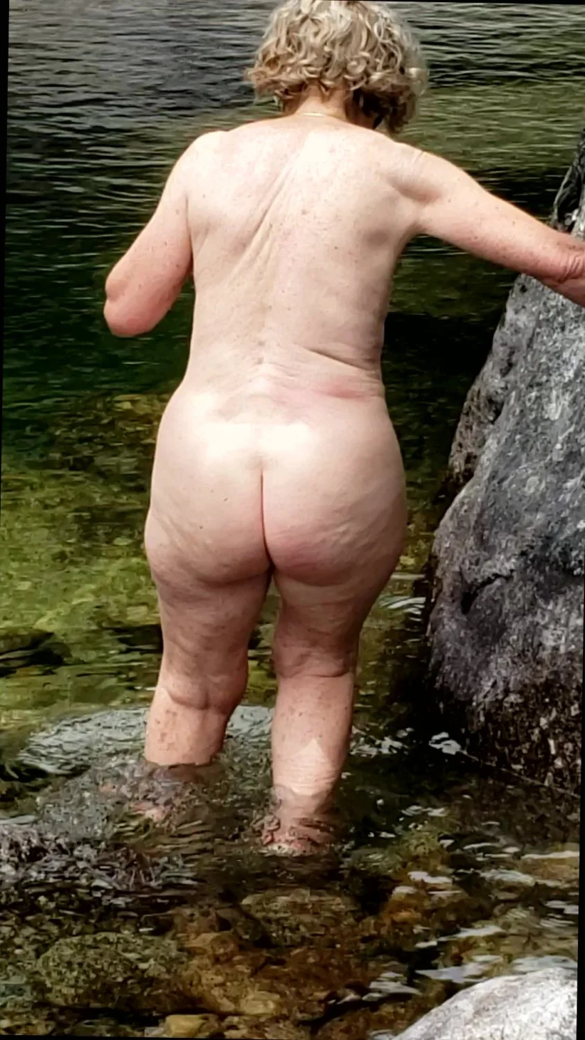 Some more of cheating granny nurse Solange outdoor-Many more to come image 15