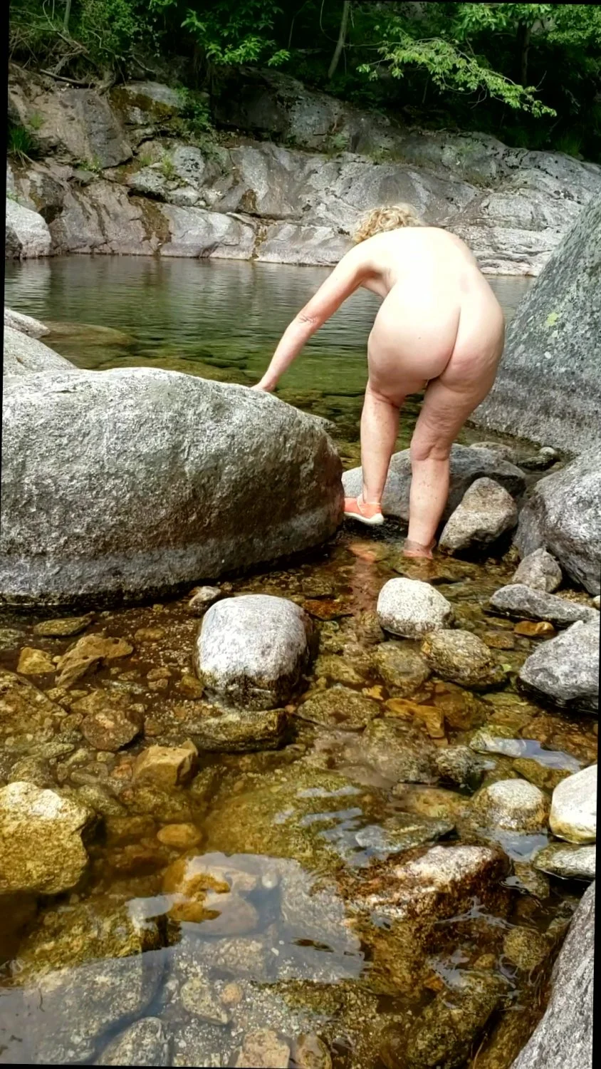 Some more of cheating granny nurse Solange outdoor-Many more to come image 5
