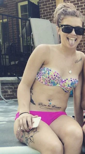 Tatted slut AshIey pt3 image 44