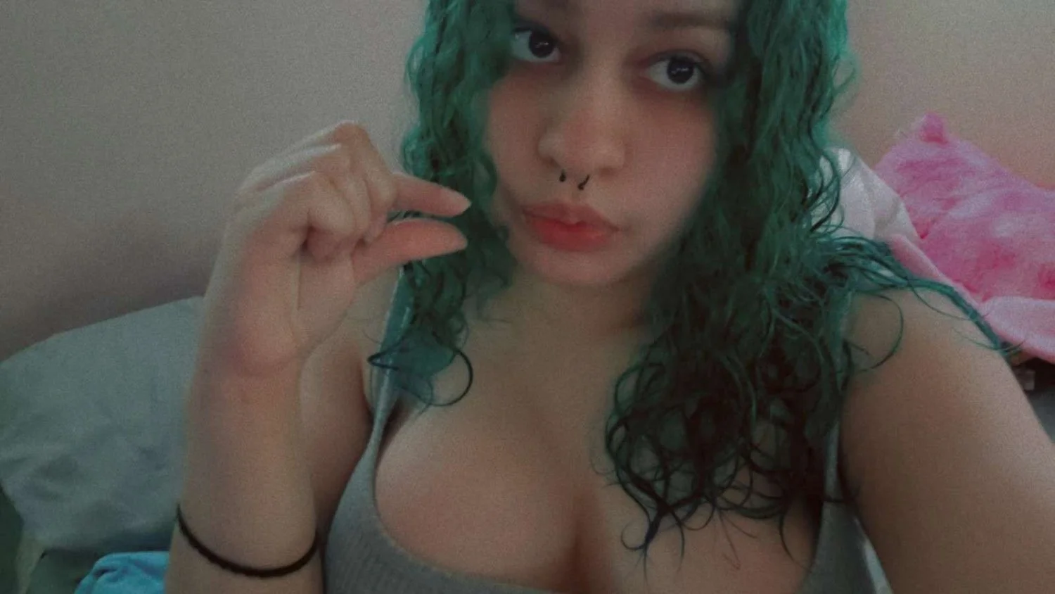 Slutty sister with nice tits image 6