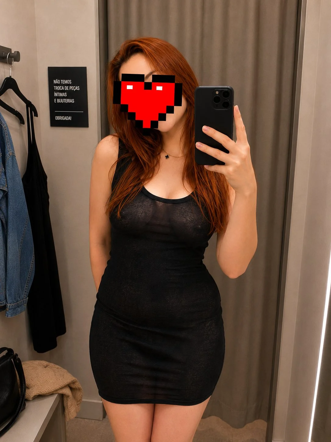 Ruivinha puta, esposa de seguidor corno que ama exibir a gostosa vadia image 3