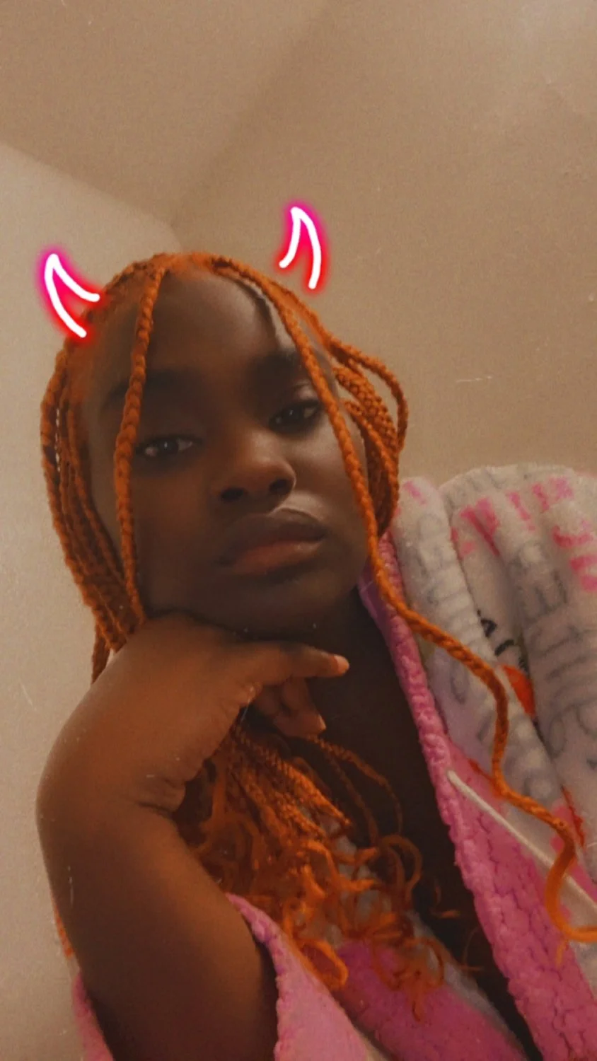 Pretty ebony snapchat image 2