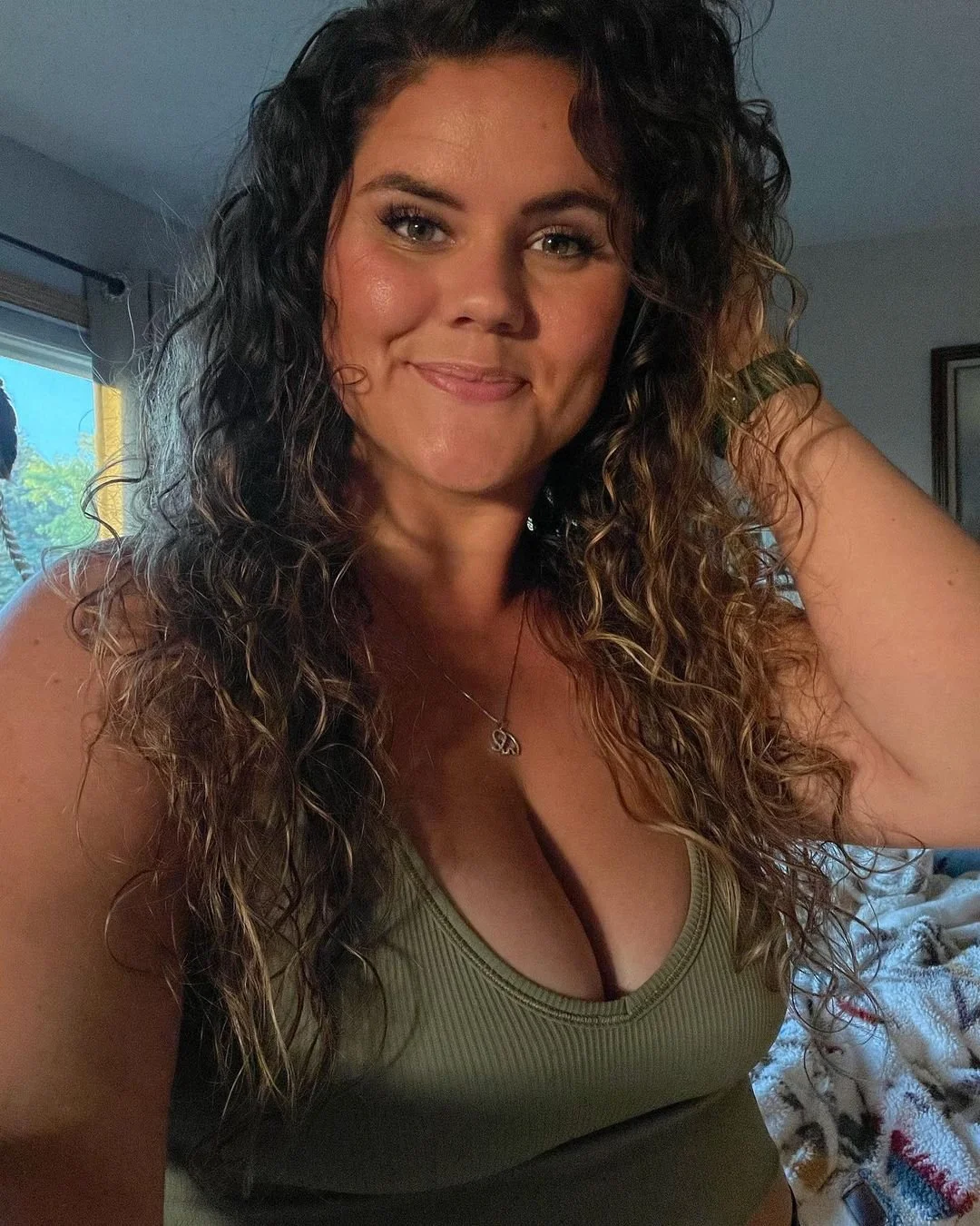 Log Cabin Living, Rural Outdoorsy Thick White BBW BBC Snowbunny main image