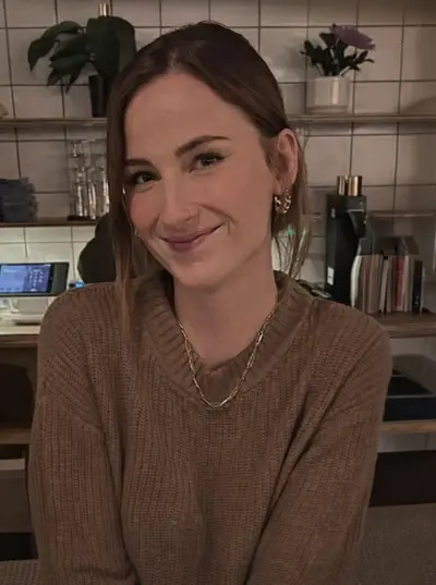 Petite bitch with cute face sucks her guy on camera cover image