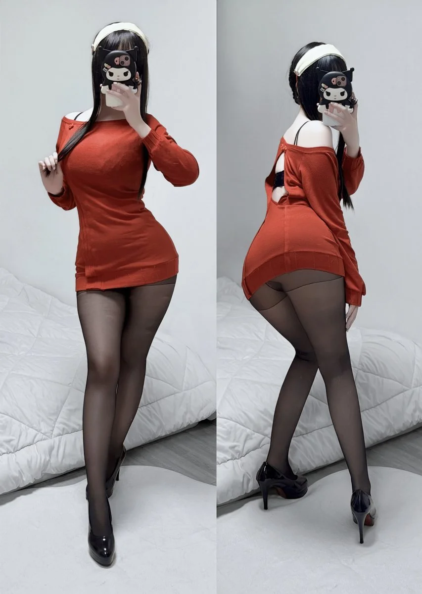 Mix de cosplays de yor forger. Las cosplayers son super lindas y puras, me ponen duro siempre image 2