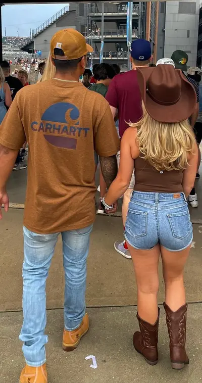 My petite cousin ass and cleavage at country concert cover image