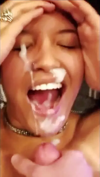 Ebony Sucks N Titty Fucks BWC Roomie Huge Facial cover image