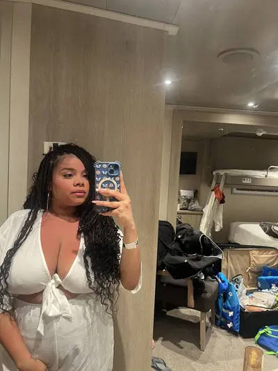 Grown Dominican redbone MILF with some huge perfect titties cover image