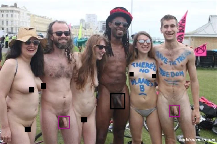 Nude Sexy Couples Censored Part 6 (Big vs Small Dick) image 2