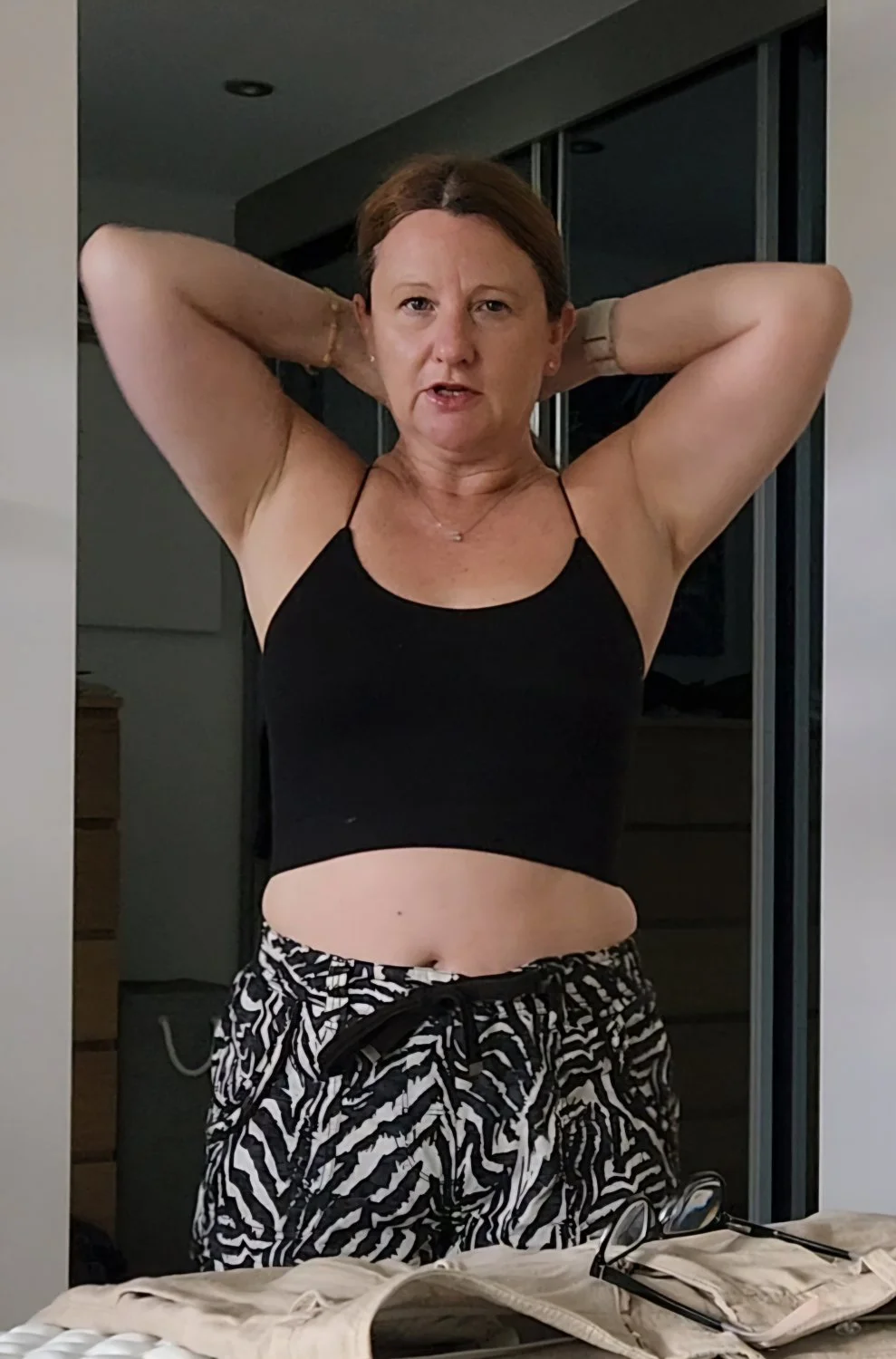 Mature 5ft wife ready to show her little boobs, pick an outfit to see... image 2