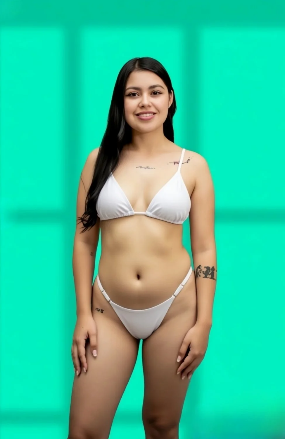 Edits de una putita de instagram que me la pone muy dura, su carita de actriz porno me calienta duro image 11