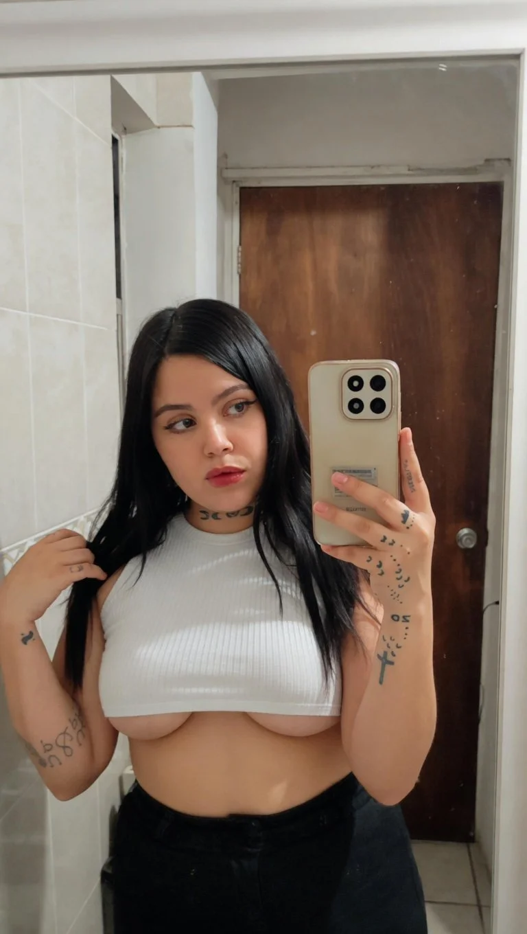 Edits de una putita de instagram que me la pone muy dura, su carita de actriz porno me calienta duro image 19