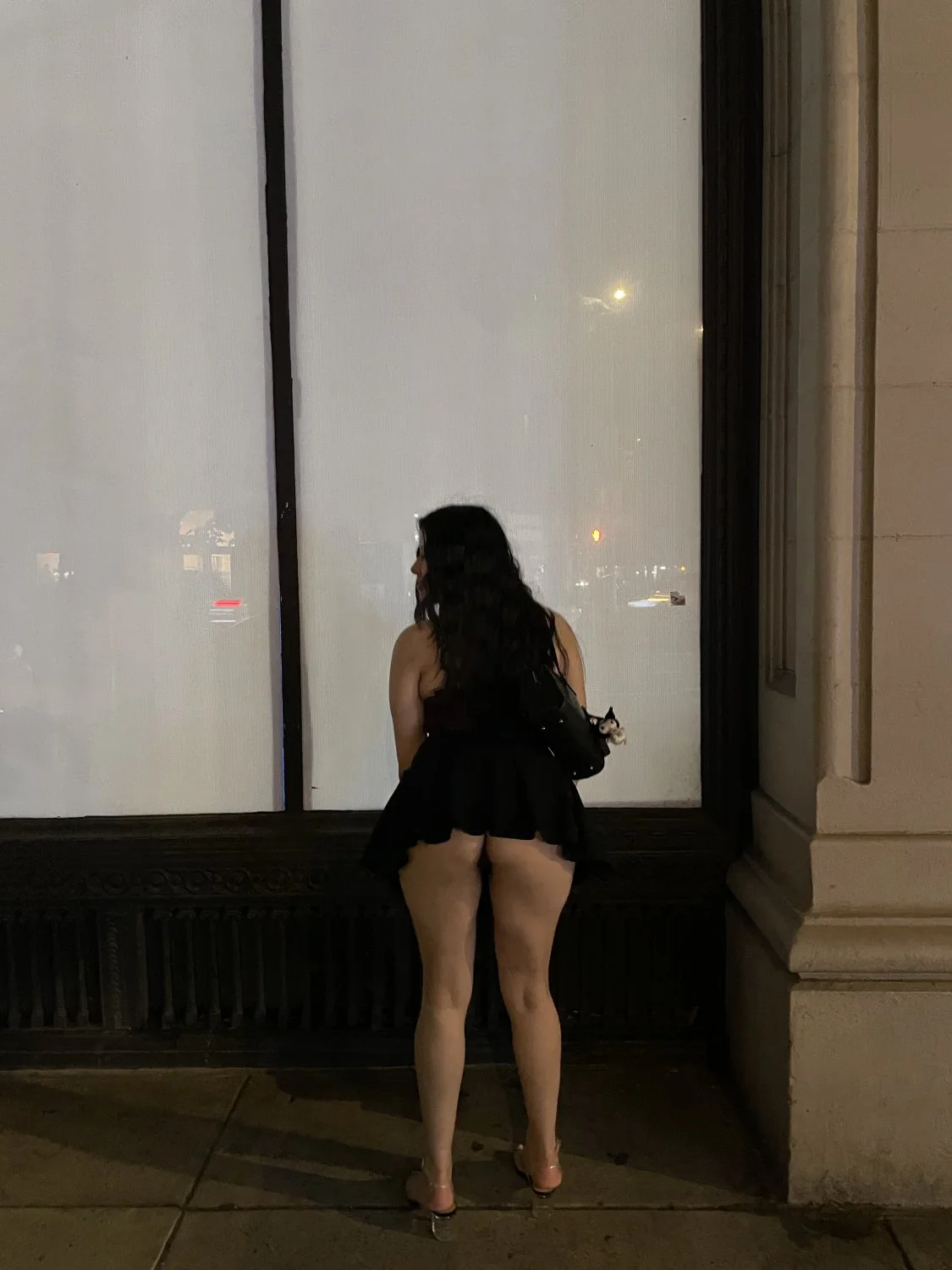 Fucking with her Skirt After Club image 7