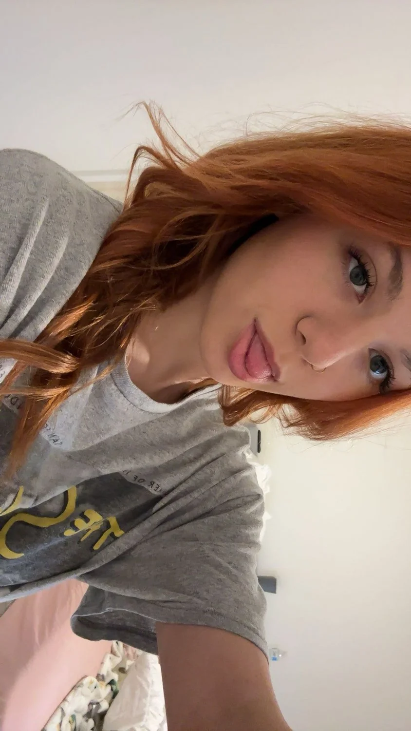 Just a redhead teen with a fat ass image 2