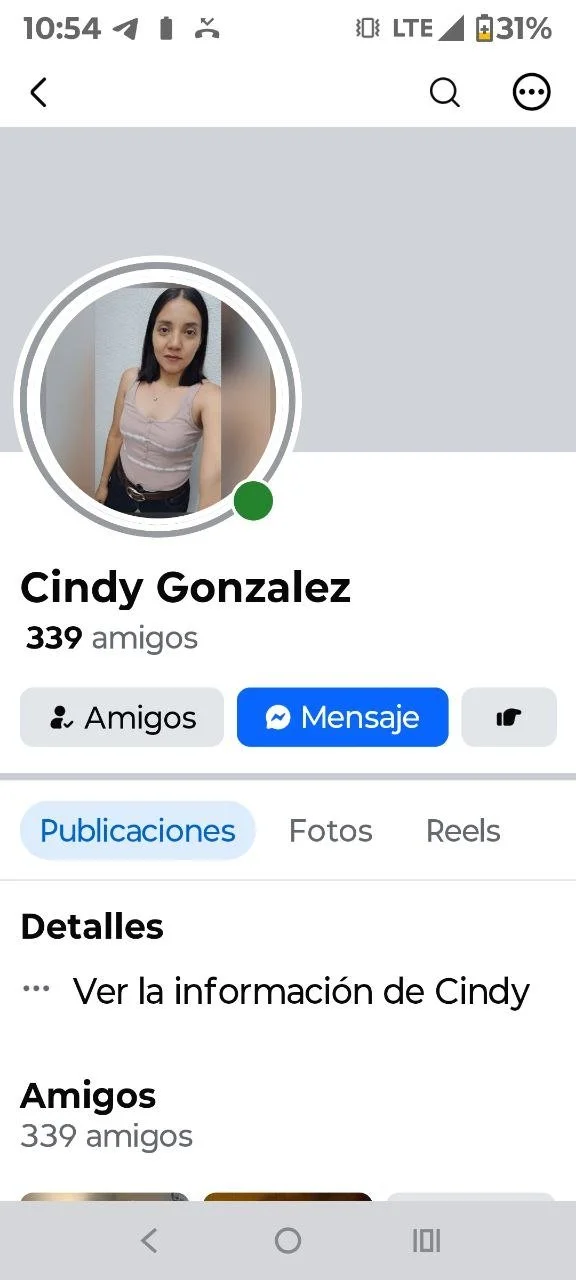 Cindy González puta barata que le gusta a exhibirse image 28