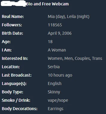 Mia main image