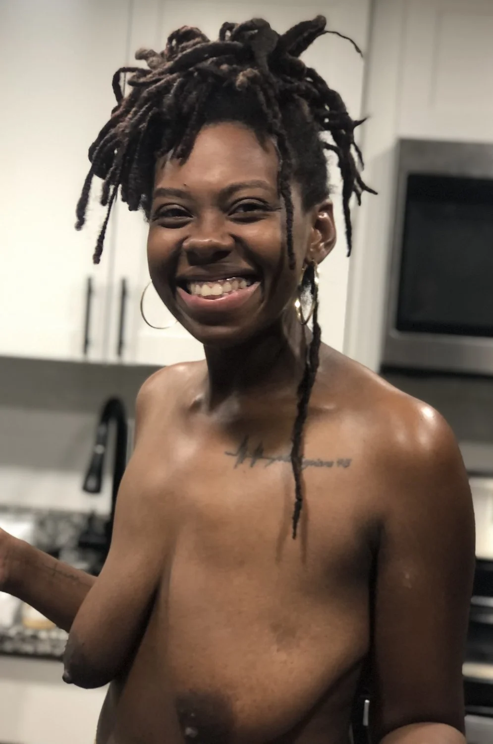 Saggy monkey tits image 10