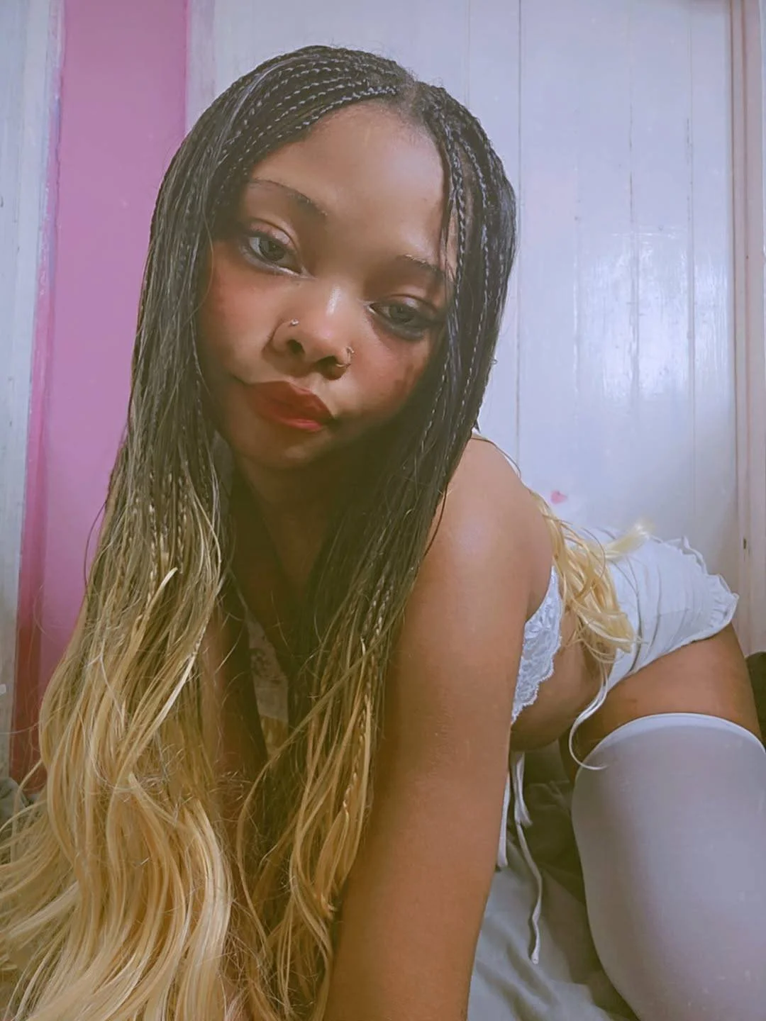 Petite Black Girl Loves Being a Slut image 26
