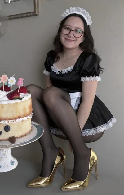 Any takers for this sexy maid? Let’s see how fast we can get her commented shared and liked. Comment cover image