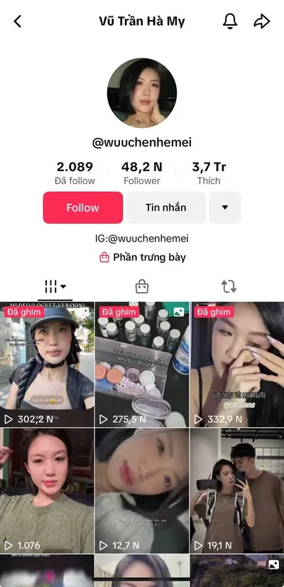 Wuuchenhemei aka Vũ Trần Hà My cover image