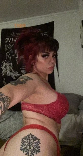 Bikini barista white goth slut image 17