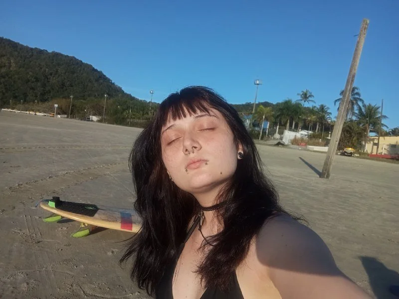 Gotica novinha puta caiu na net depois de deixar o celular com o amigo! image 6