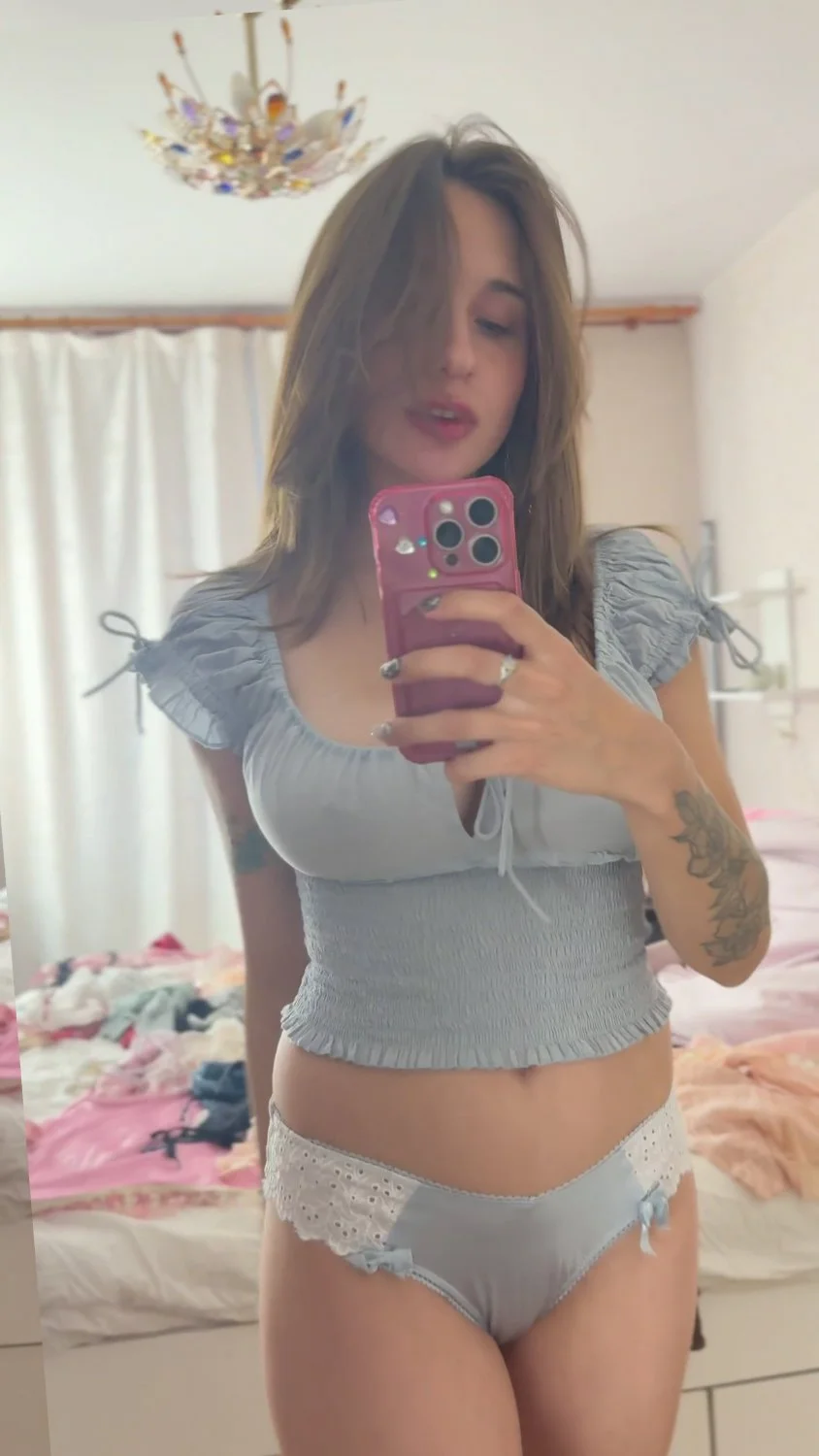 🔞 natural tits horny moaning tight wet pussy nude 🍑😈 My OF image 5