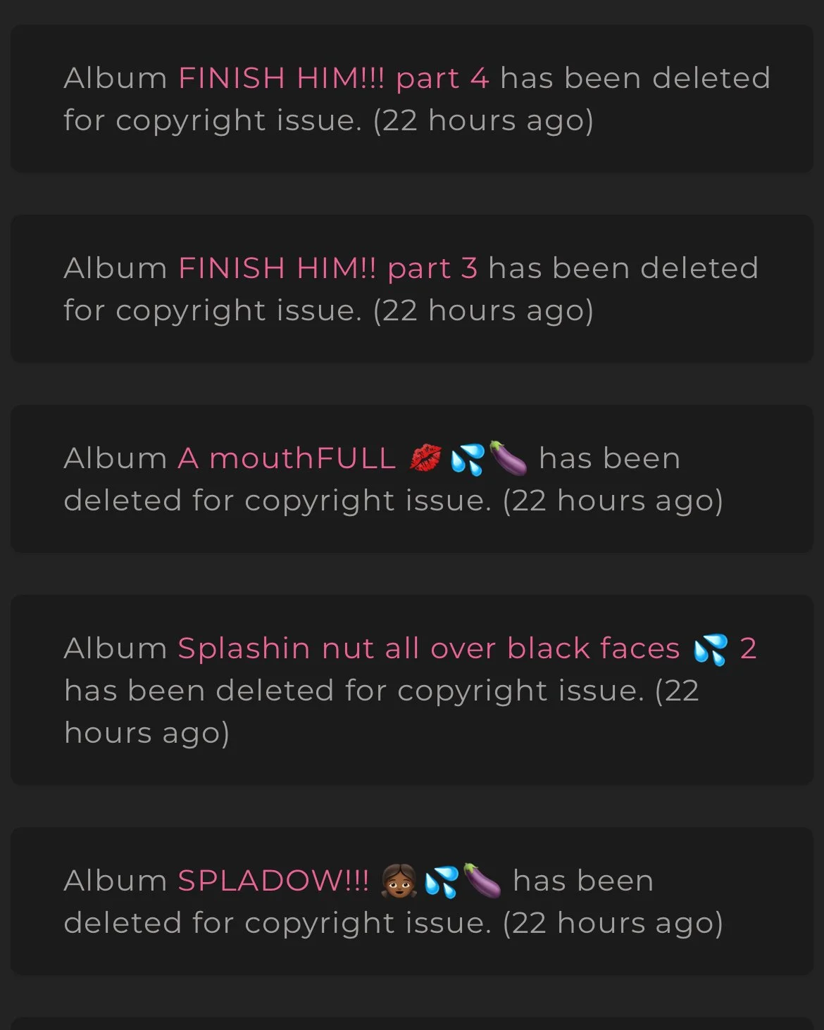 **TAKEN DOWN** 😡😤🤬😣 main image