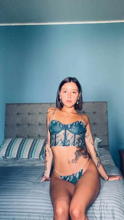 My smooth pussy is right in front of you, say me, what's the first thing you'd stick in it cover image