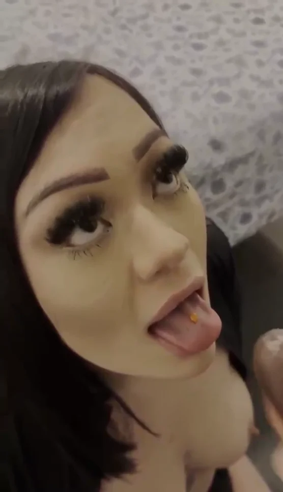 Busty asian thot got bbc cumshot main image