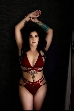 Baddie brunette boudoir image 4