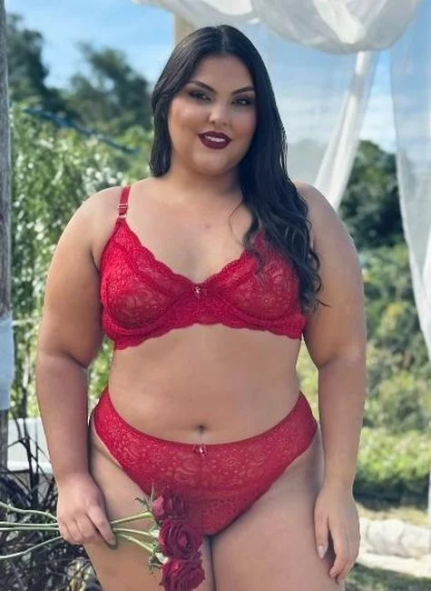 Gordinha de lingerie do bucetao grande image 7