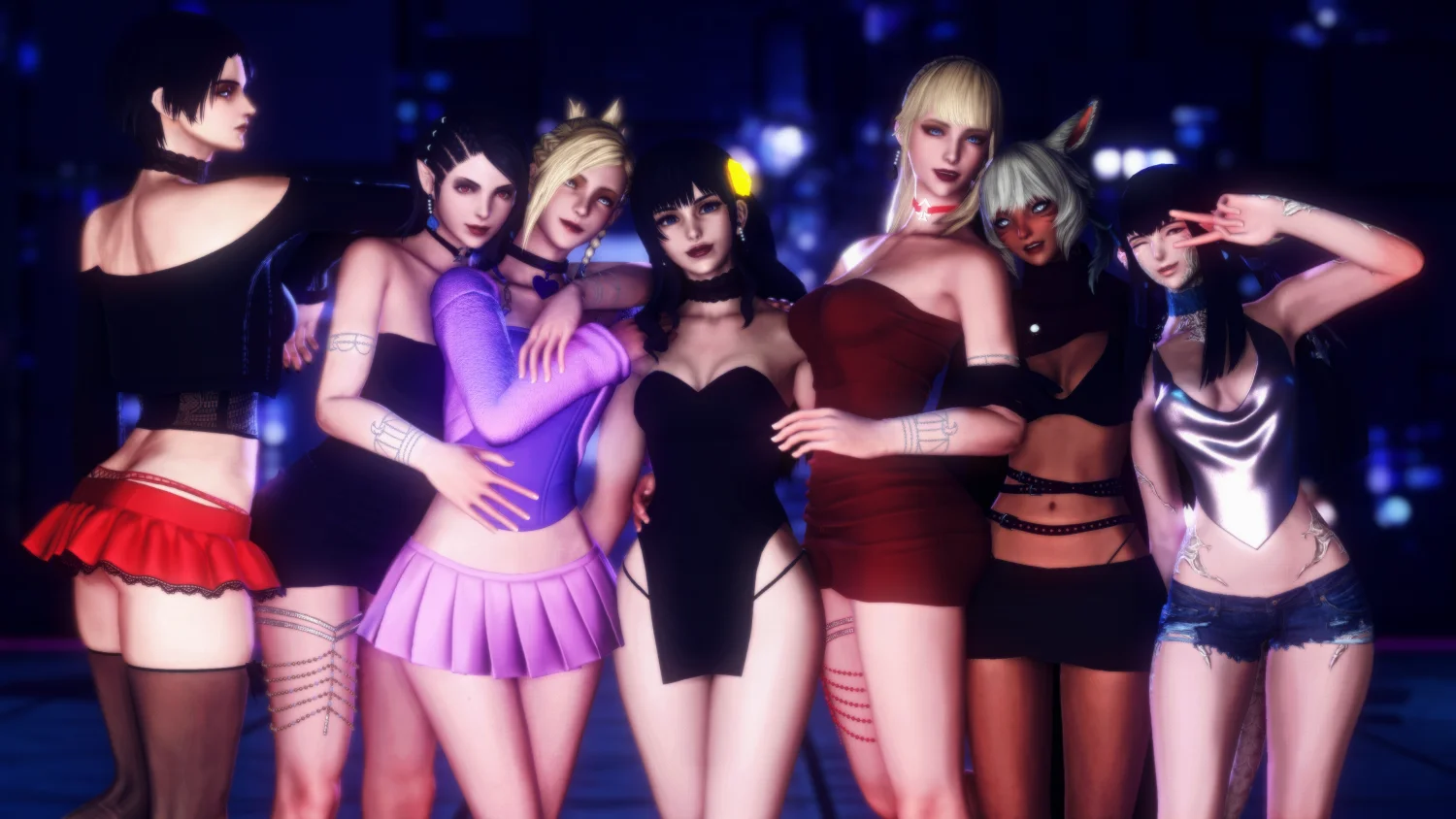 Fun night at the Solution 9 club. Take your pick. Choose wisely. <3 #FF14 main image