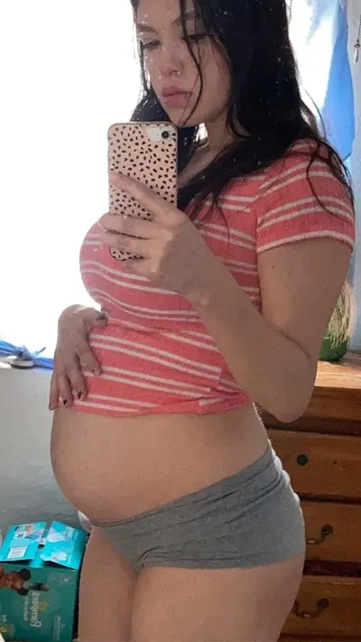 -pregnant college slut- cover image