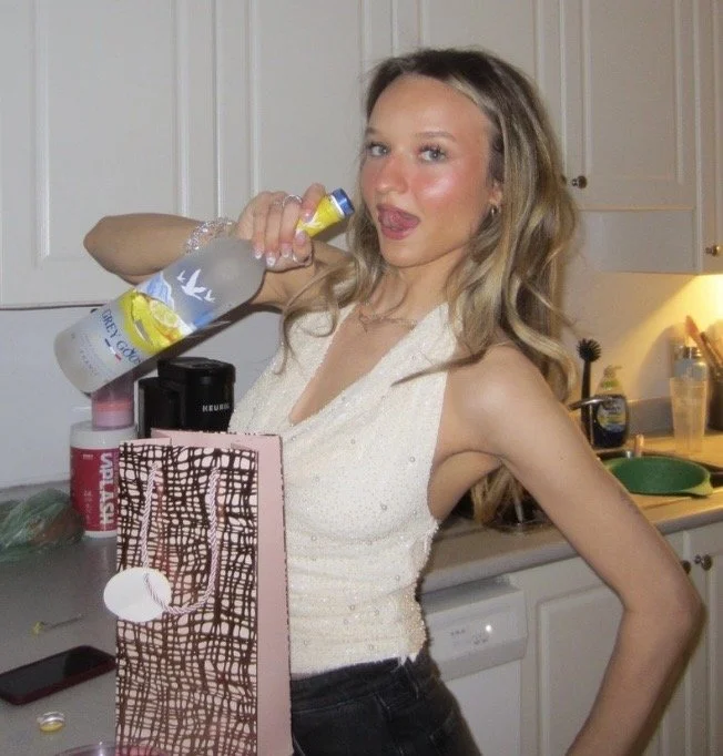 Katie IRL Guelph Ontario Uni Blonde Beauty Teen Slut and Cutie image 7