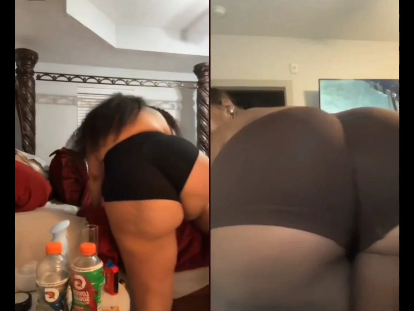Two thicc BBW thots flashin titties & shakin ASS image 2